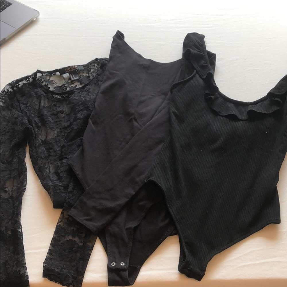 Black bodysuit bundle